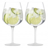 Eisch Secco Flavoured Gin Tonic glasses in gift box set of 2 / 735 ml